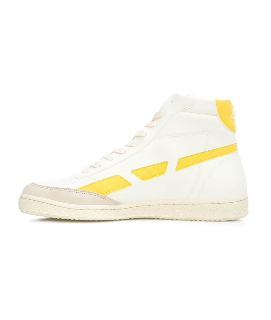 Saye High Top Sneakers Modelo 89 Giallo Hot