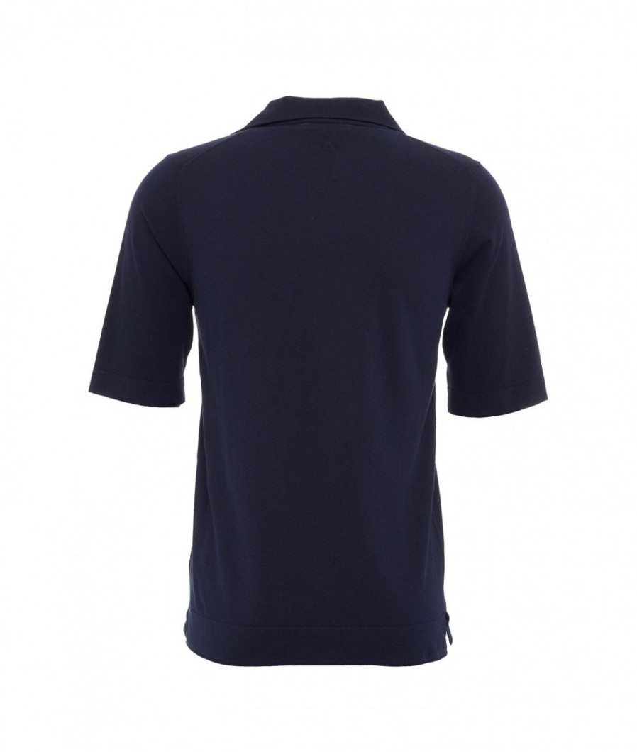 Ballantyne Polo Blu Scuro New