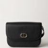 Twin-Set Borsa A Tracolla In Pelle Liscia Nero Clearance