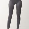 Elisabetta Franchi Leggings In Lycra Con Logo Piombo New