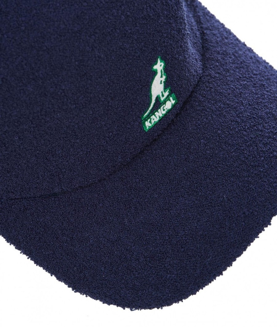 Kangol Baeball Cap Bermuda Elatic Blu Curo Blu Scuro Hot