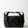 Elisabetta Franchi Hobo Piccola Con Catena Foulard Nero Online