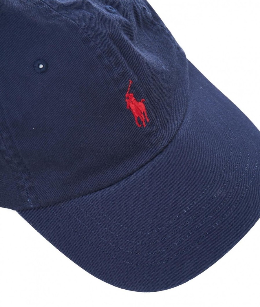 Polo Ralph Lauren Baseball Cap Blu Scuro New