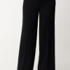 Elisabetta Franchi Pantalone Palazzo Con Cintura Nero New