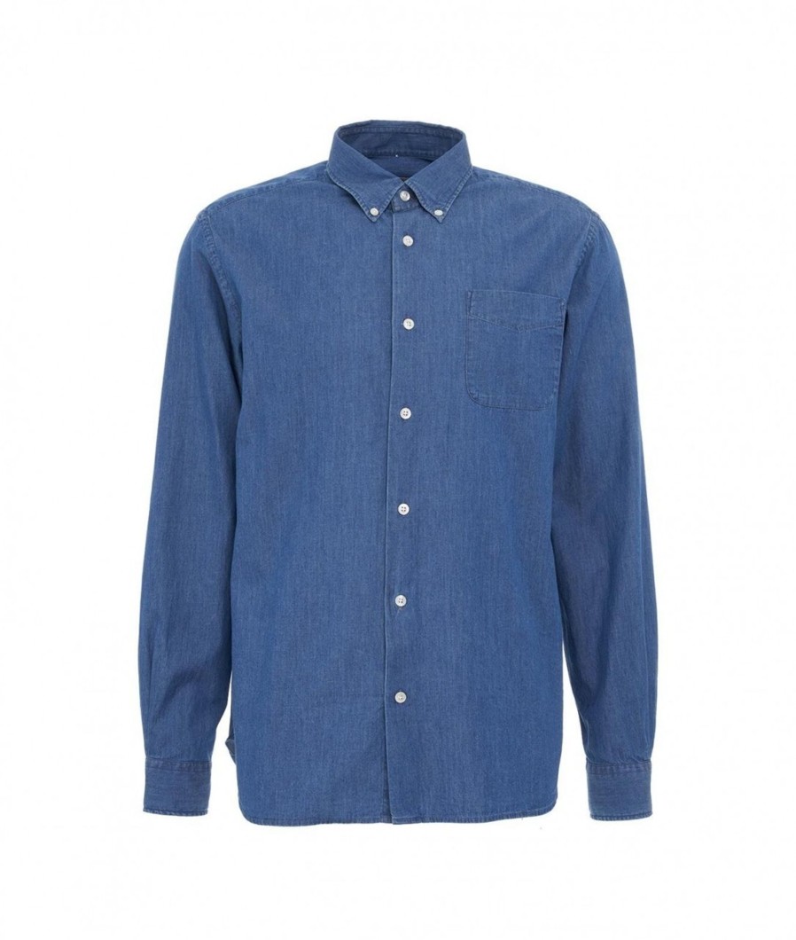 Woolrich Caicia In Deni Blu Hot