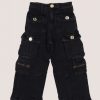 ELISABETTA FRANCHI BAMBINA Jeans Tasconati Nero Wholesale