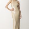 Elisabetta Franchi Abito Red Carpet Smanicato Full Paillettes Nudo Online