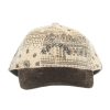 Kangol Cap Da Baeball Pailey In Velluto A Cote Crema Clearance