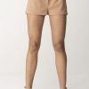 Elisabetta Franchi Shorts Con Pinces Nudo Hot