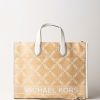 Michael Kors Borsa Tote Gigi Grande Nat/Opticwht Wholesale