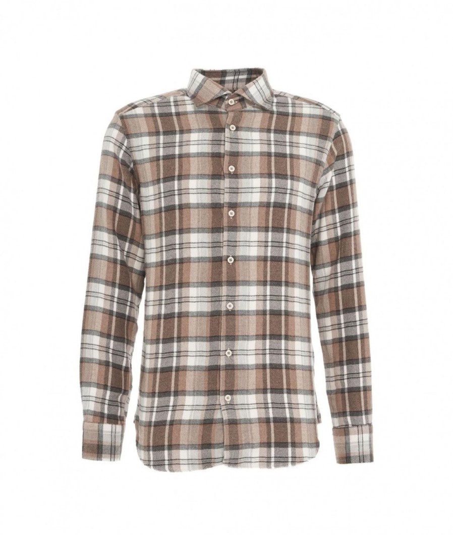 Bastoncino Camicia Lumberjack Marrone Wholesale