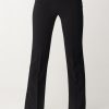 Elisabetta Franchi Pantalone In Cr00Eape Con Cintura Nero New