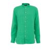 Bastoncino Camicia Simo In Lino Verde Online