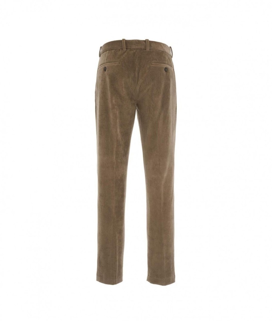 Circolo 1901 Pantalone In Velluto A Coste Marrone Chiaro Online