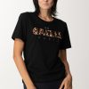 Gaelle Paris T-Shirt Con Logo Ricamato Nero Online