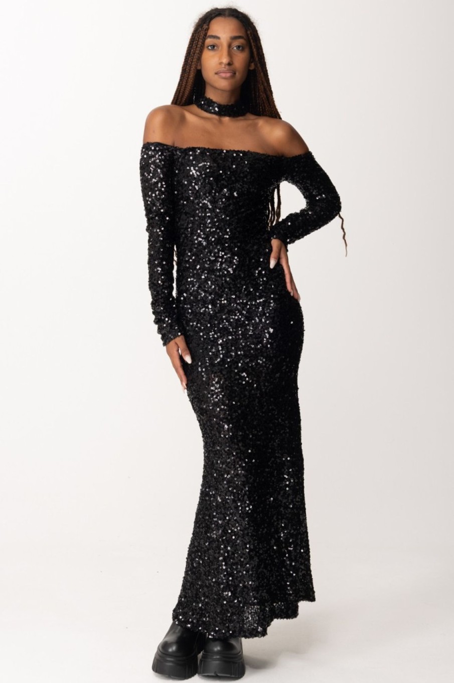 Aniye By Abito In Full Strass Nero Online