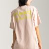 Pinko T-Shirt Oversize Con Logo Lettering Nuvola Di Rosa Clearance