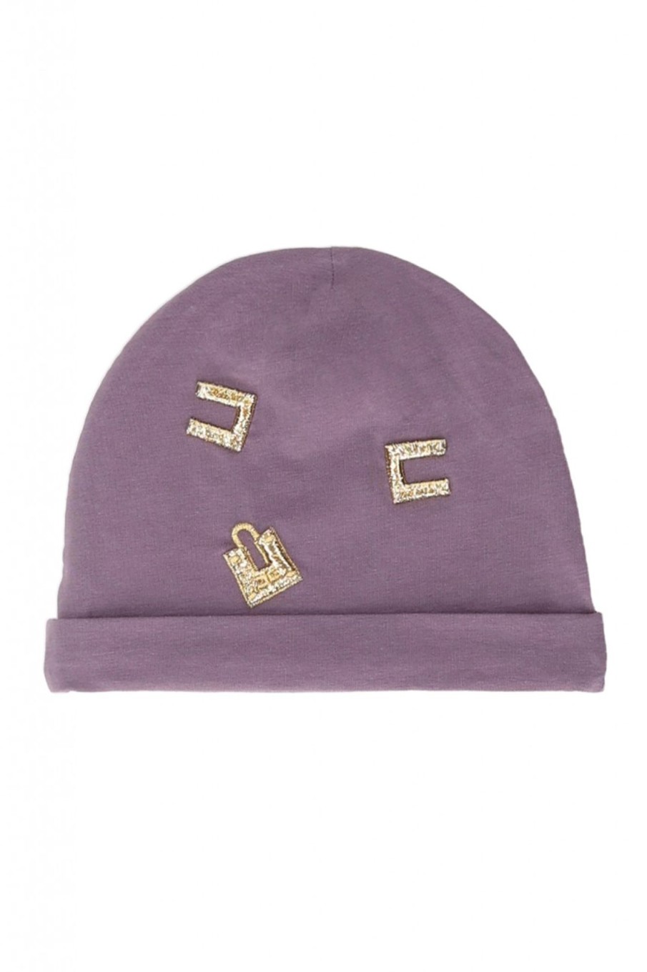 ELISABETTA FRANCHI BAMBINA Cappello Con Ricamo Candy Violet Wholesale