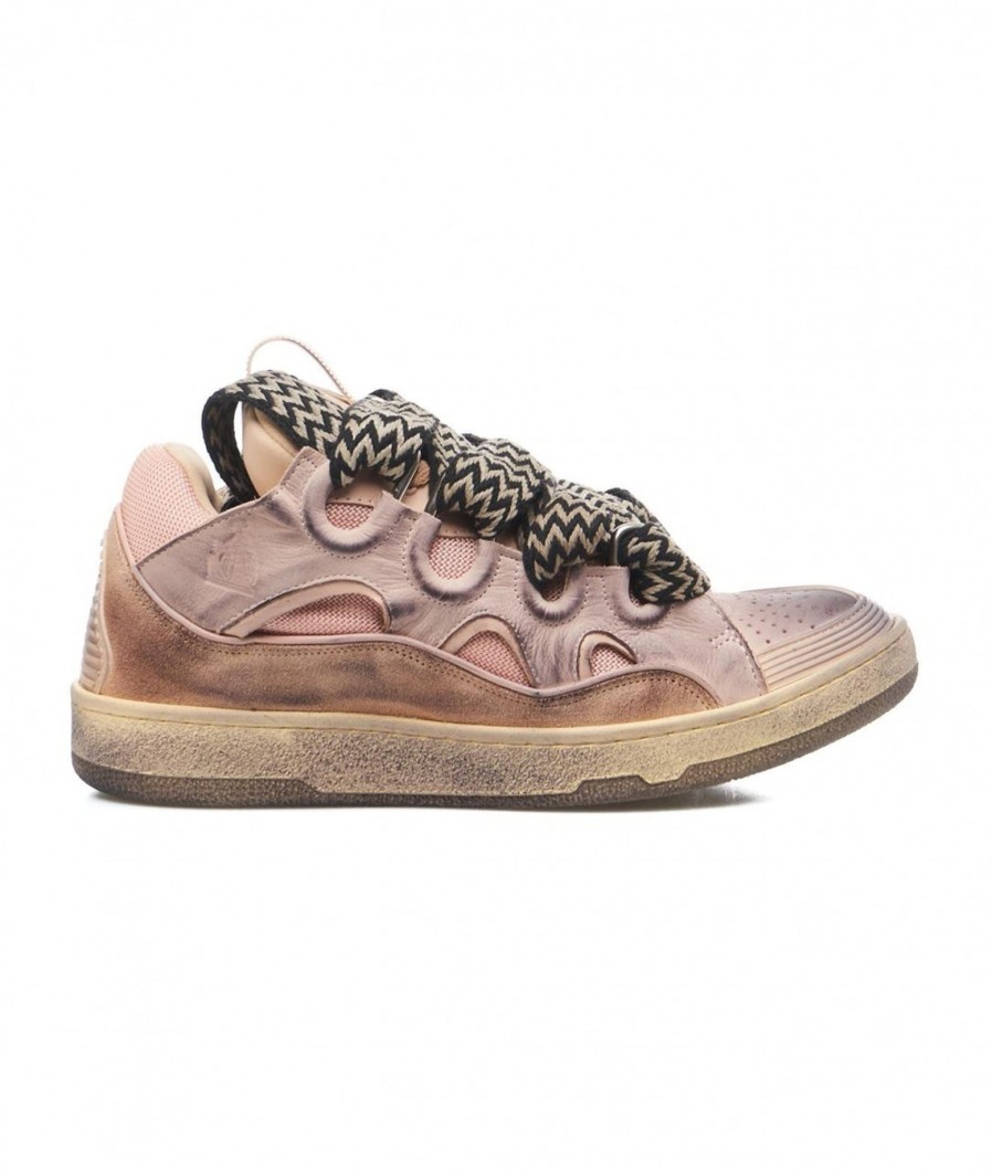 Lanvin Sneakers Curb Rosa Best