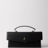 Patrizia Pepe Fly Bamby Bag Con Borchie Nero New