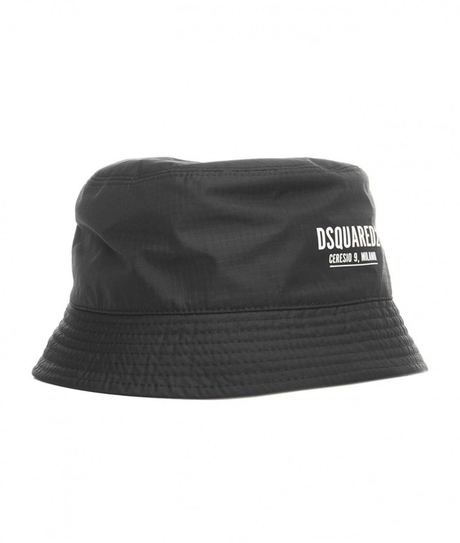 Dsquared2 Bucket Hat Nero Hot