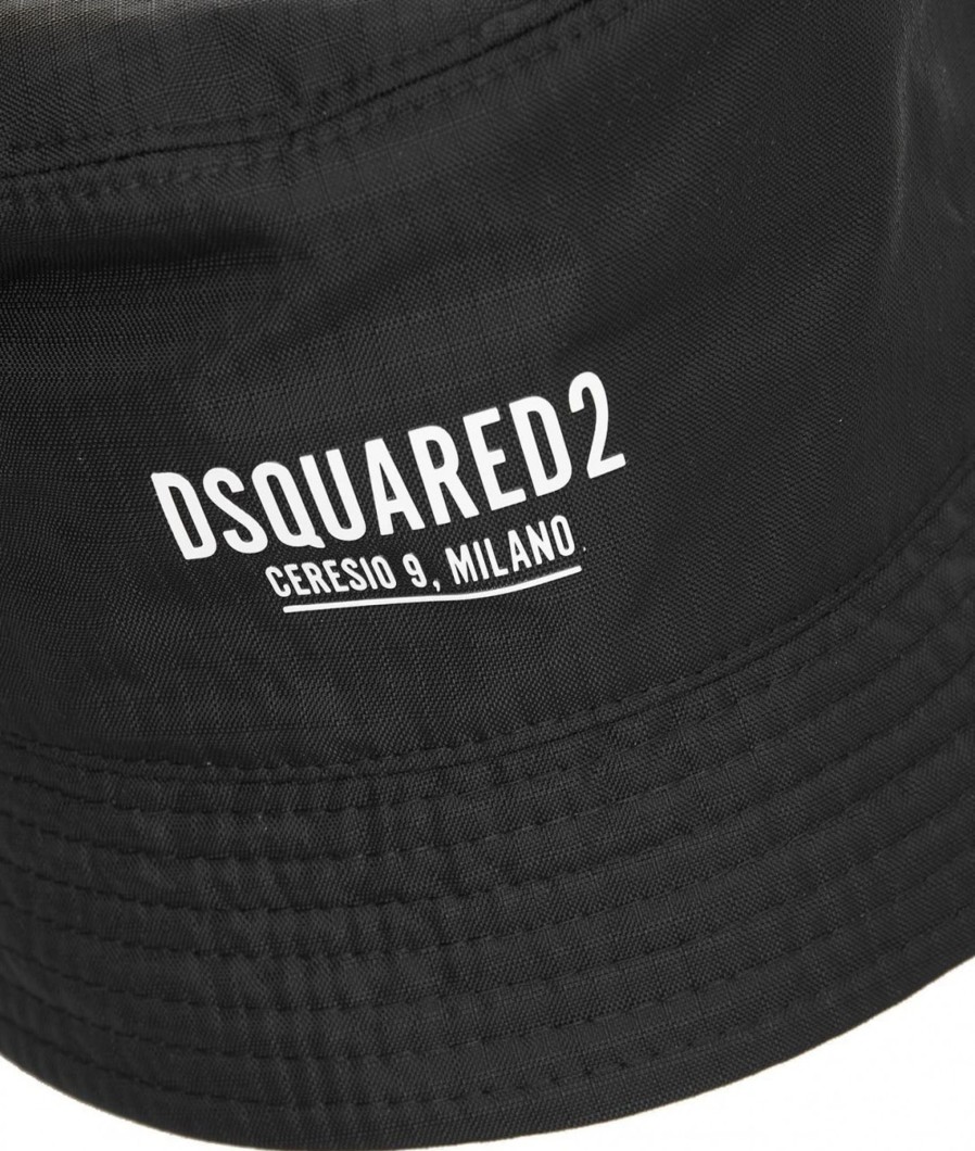 Dsquared2 Bucket Hat Nero Hot