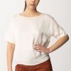 Alessia Santi Blusa In Raso Burro Online