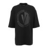 Versace T-Shirt Con Logo Nero New