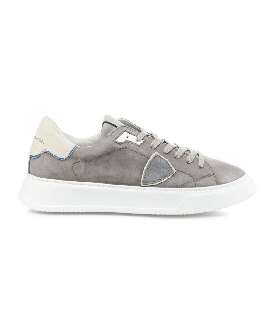 Philippe Model Sneakers Temple Low Grigio Online