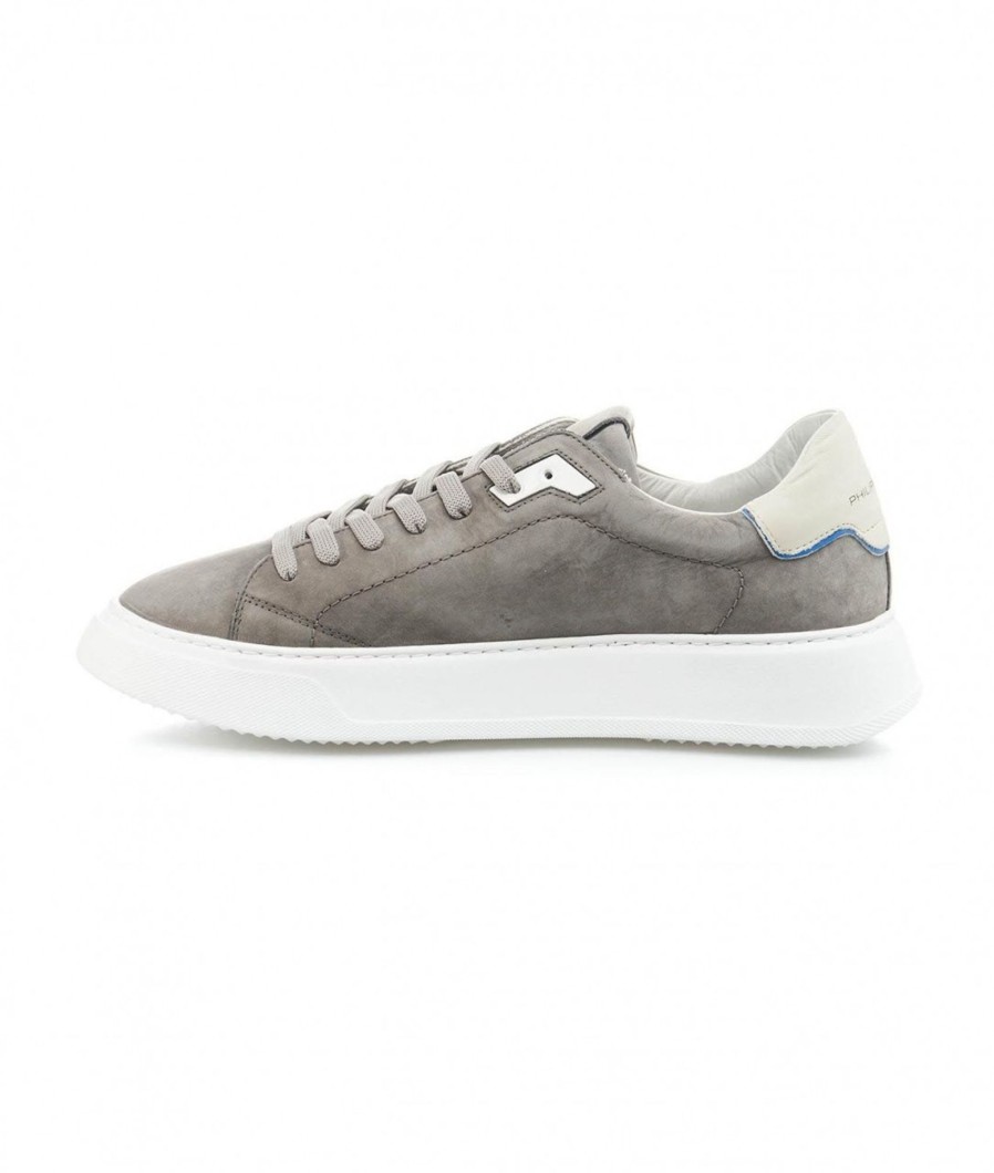 Philippe Model Sneakers Temple Low Grigio Online