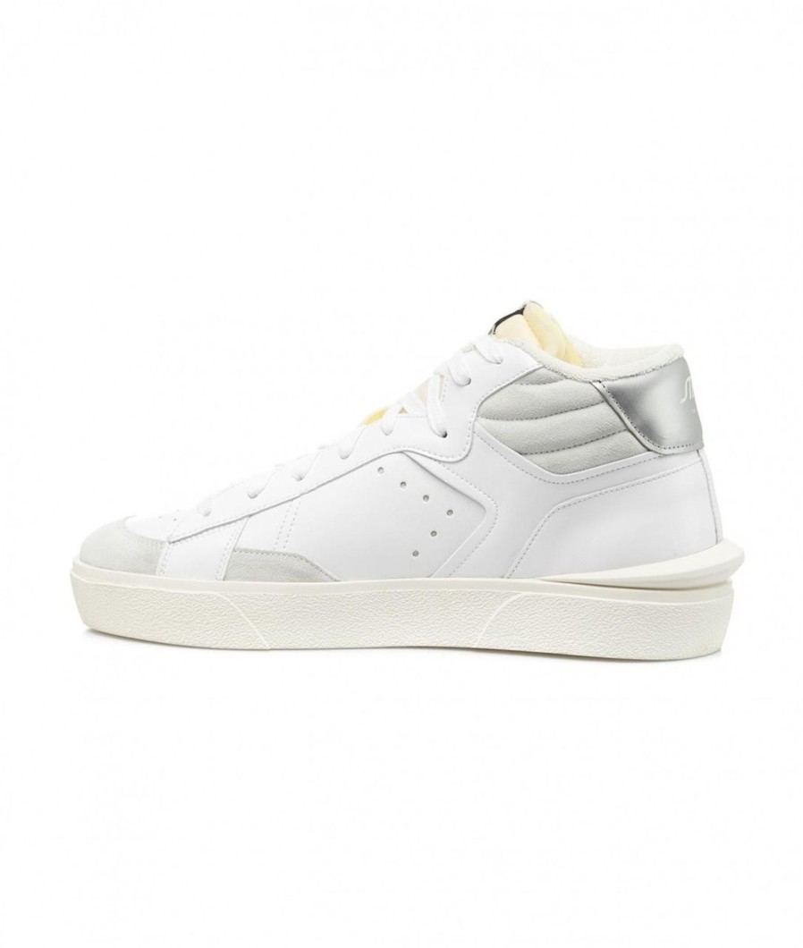 Strype High Top Sneakers Bianco New