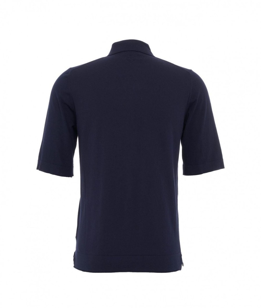 Ballantyne Polo Blu Scuro Hot