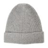 Daniele Fiesoli Beanie In Maglia Grigio Chiaro Online