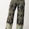 AKEP Pantaloni Palazzo In Maglia Jacquard Fantasia Best