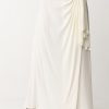 Semicouture Gonna Lunga A Portafoglio Tullia Ivory New