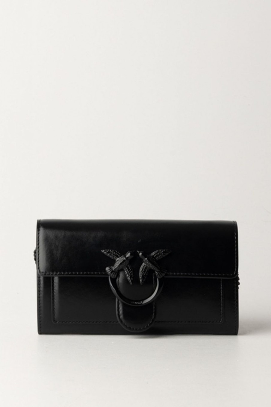 Pinko Pochette Love One Wallet Nero Limousine Block Color Online