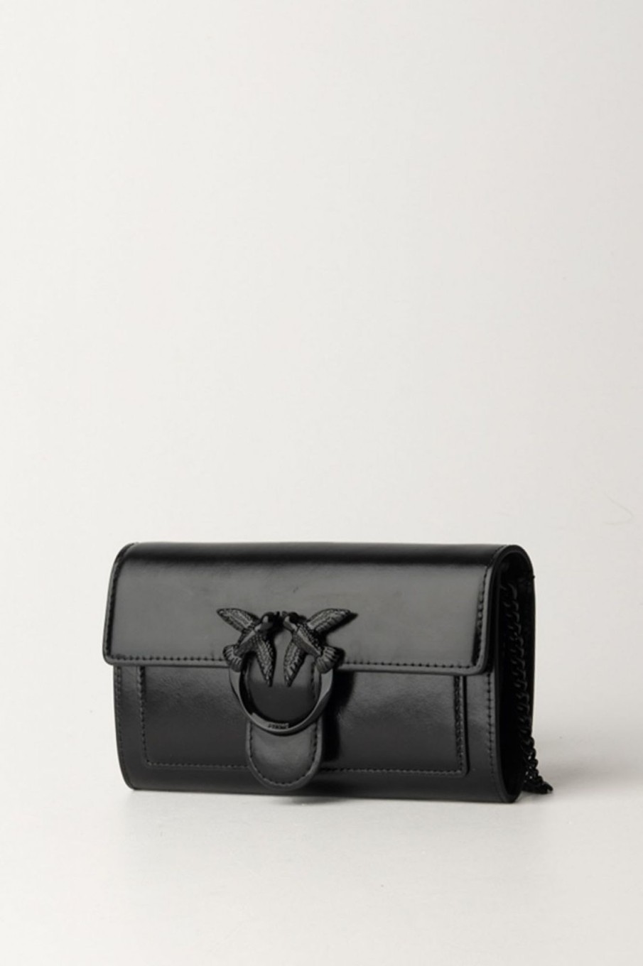 Pinko Pochette Love One Wallet Nero Limousine Block Color Online