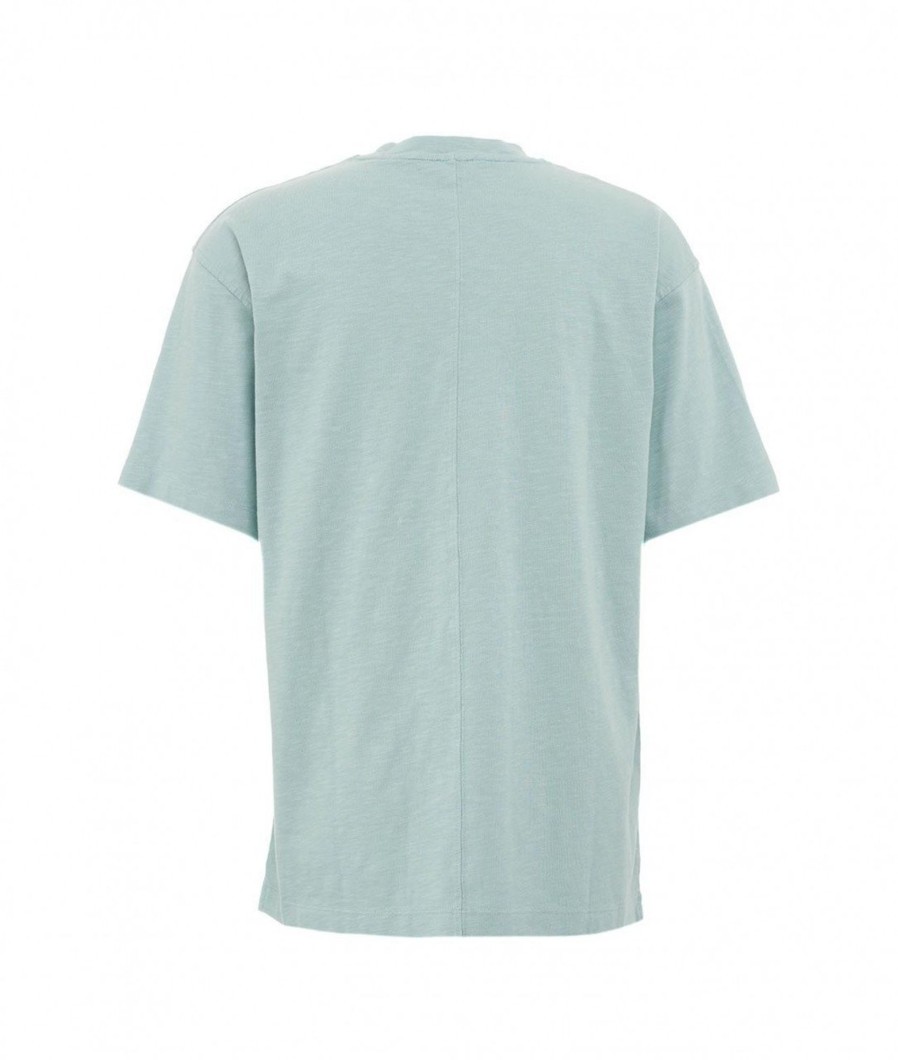 Closed T-Shirt Con Ricamo Del Logo Verde Chiaro Clearance